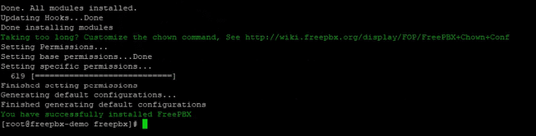 Установка и настройка freepbx на centos 8